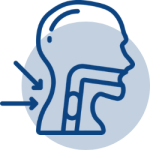 Icon representing swallowing support for adults at Thrive Feeding Clinic