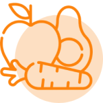 Icon representing feeding and swallowing support for children and teens at Thrive Feeding Clinic