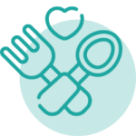 Icon representing feeding support for infants and toddlers at Thrive Feeding Clinic